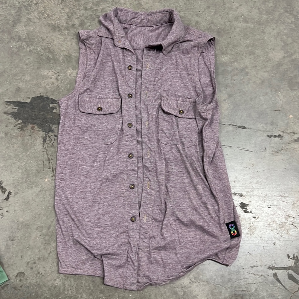 Infinity Hoods button up Vest